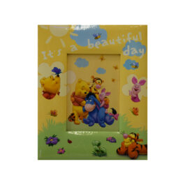 Παιδική Πλαστική Κορνίζα Winnie the pooh Πολύχρωμη H564 12x9cm